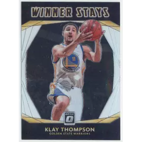 2020-21 Panini Donruss Optic - Klay Thompson #7 Winner Stays