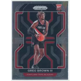 2021-22 Panini Prizm - Greg Brown III #291 RC