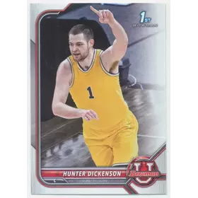 2021-22 Bowman University - Hunter Dickenson #77