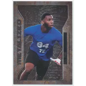 2021 Skybox Metal Universe Champions - Kyle Pitts #107 Metalized Rookies