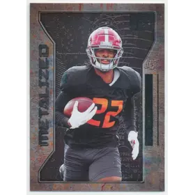 2021 Skybox Metal Universe Champions - Najee Harris #123 Metalized Rookies