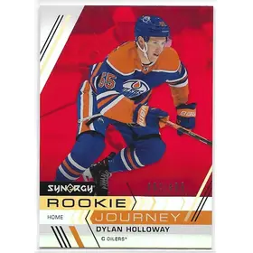 2022-23 Synergy Rookie Journey Home Red #RJ-11 Dylan Holloway (461/499)