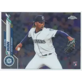 2020 Topps Chrome - Justin Dunn #136 RC