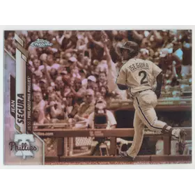 2020 Topps Chrome - Jean Segura #38 Sepia Refractor Parallel