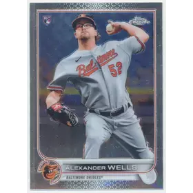 2022 Topps Chrome - Alexander Wells #49 RC
