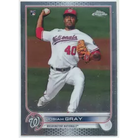 2022 Topps Chrome - Josiah Gray #160 RC