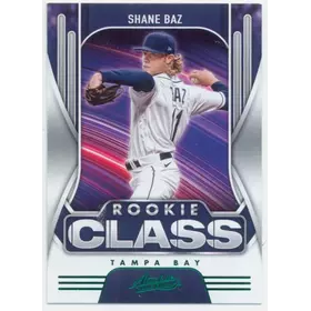 2021 Panini Absolute Retail - Shane Baz #RC-23 Rookie Class Green Parallel