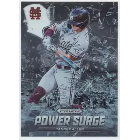 2021 Panini Prizm Draft Picks - Tanner Allen #PS-TA Power Surge