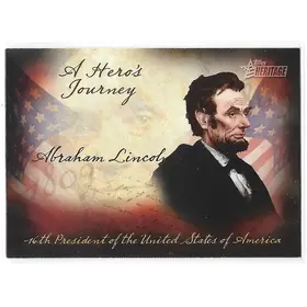 2009 Topps Heritage American Heroes A Hero's Journey #HJ-13 Abraham Lincoln