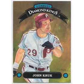 1992 Donruss Diamond Kings #DK-12 John Kruk