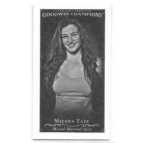 2016 Goodwin Champions Mini Canvas #126 Miesha Tate