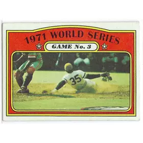 1972 Topps #225 1971 World Series Game 3 (Manny Sanguillen) *