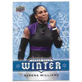 2017 UD Winter #W8 Serena Williams
