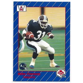 1991 All World CFL #86 Mike 'Pinball' Clemons