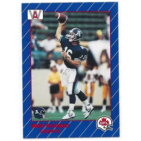 1991 All World CFL #87 Matt Dunigan