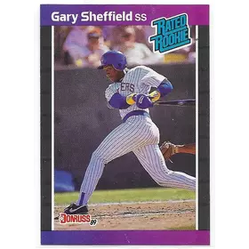 1989 Donruss #31 Gary Sheffield RC *