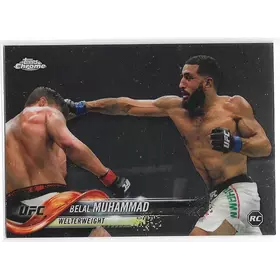 2018 Topps UFC Chrome #75 Belal Muhammad RC