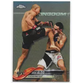 2018 Topps UFC Chrome Refractor #16 Jose Aldo