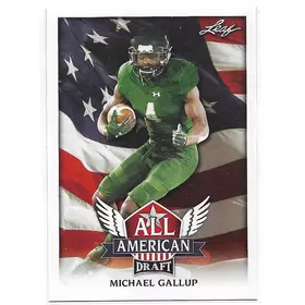 2018 Leaf Draft All-American #AA-09 Michael Gallup