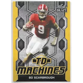 2018 Leaf Draft TD Machines #TD-02 Bo Scarbrough