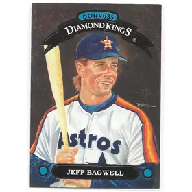 1992 Donruss Diamond Kings #DK-11 Jeff Bagwell