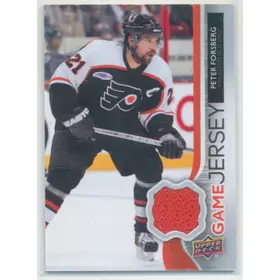 2014-15 UPPER DECK - PETER FORSBERG #GJ-PF GAME JERSEY