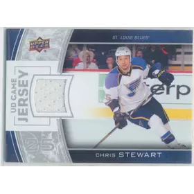 2013-14 UPPER DECK - CHRIS STEWART #GJ-CS GAME JERSEY