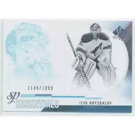 2010-11 SP AUTHENTIC - ILYA BRYZGALOV #201 SP ESSENTIALS 1149/1999