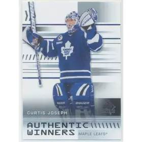 2019-20 SP AUTHENTIC - CURTIS JOSEPH #AW-CJ AUTHENTIC WINNERS