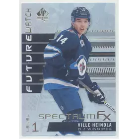 2019-20 SP AUTHENTIC - VILLE HEINOLA #S-66 FUTURE WATCH SPECTRUM FX (UNSCRATCHED)