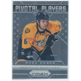 2013-14 PRIZM - SHEA WEBER #PP-16 PIVOTAL PLAYERS