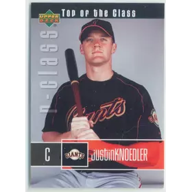 2004 Upper Deck R-Class - Justin Knoedler #115 Top of the Class RC