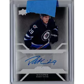2016-17 UD Black Propenmanship Rookie Silver Auto Patrik Laine