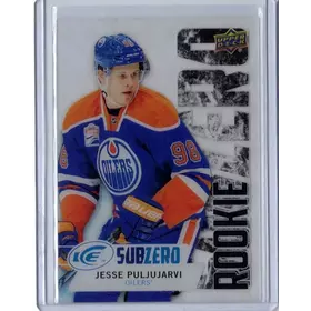 2016-17 UD Ice Sub Zero Rookie Jesse Puljujarvi