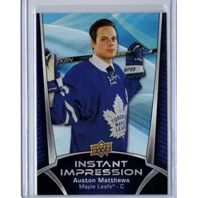 2016-17 UD Instant Impression Auston Matthews