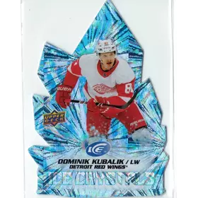 2022-23 UD Ice Crystals Blue Dominik Kubalik