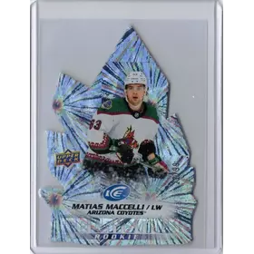 2022-23 UD Ice Crystals Frigid Matias Maccelli 22/99
