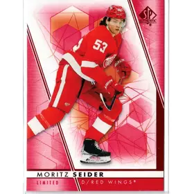 2022-23 UD SP Authentic Limited Red Moritz Seider