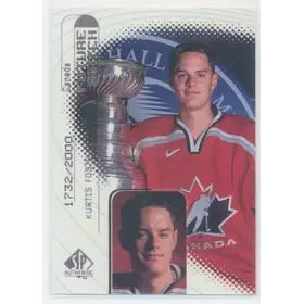 1998-99 SP AUTHENTIC - KURTIS FOSTER #116 FUTURE WATCH 1732/2000