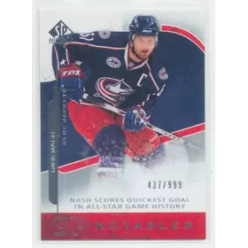 2008-09 SP AUTHENTIC - RICK NASH #142 SP NOTABLES 437/999