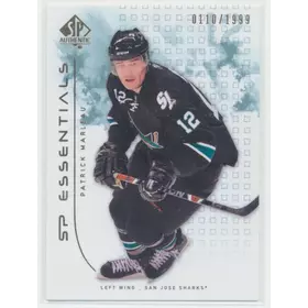 2009-10 SP AUTHENTIC - PATRICK MARLEAU #140 SP ESSENTIALS 110/1999