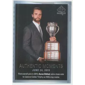 2016-17 SP AUTHENTIC - AARON EKBLAD #150 ALL-TIME MOMENTS