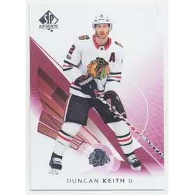 2017-18 SP AUTHENTIC - DUNCAN KEITH #9 LIMITED RED