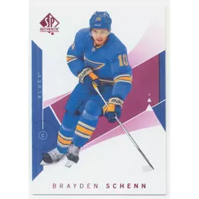 2018-19 SP AUTHENTIC - BRAYDEN SCHENN #53 RED