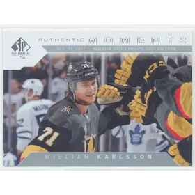 2018-19 SP AUTHENTIC - WILLIAM KARLSSON #101 AUTHENTIC MOMENTS