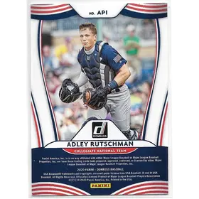 2020 Donruss American Pride Rapture #AP1 Patrick Bailey & Adley Rutschman