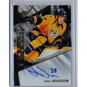 2015-16 UD SPX Shift Change Rookie Auto Viktor Arvidsson