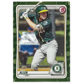 2020 Bowman Prospects Camo #BP-105 Nick Allen