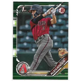 2019 Bowman Prospects Camo #BP-53 Blaze Alexander (1st) *