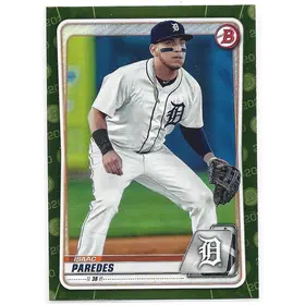 2020 Bowman Prospects Camo #BP-120 Isaac Paredes